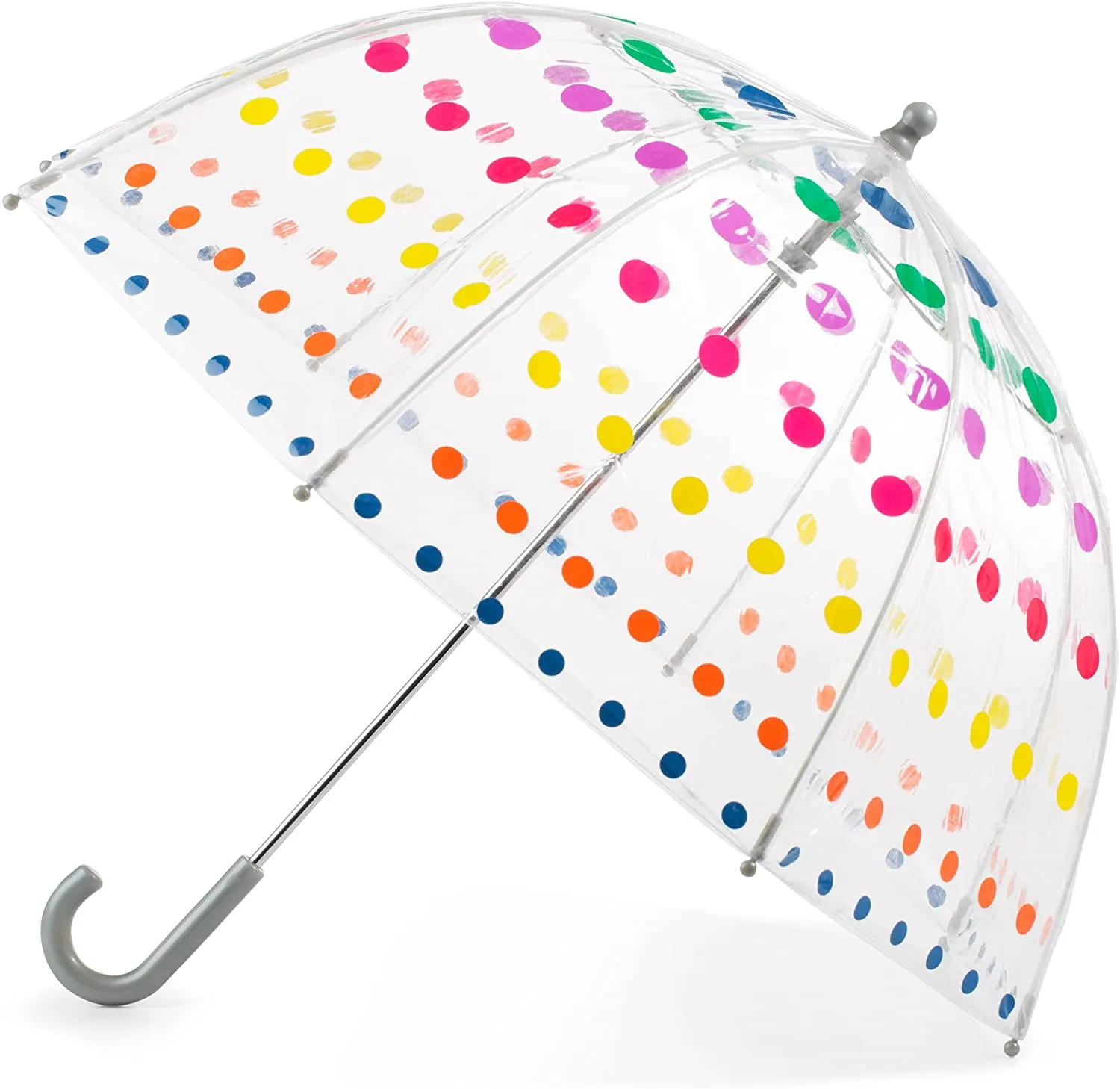 Totes Kids Clear Bubble Umbrella with Easy Grip Handle
