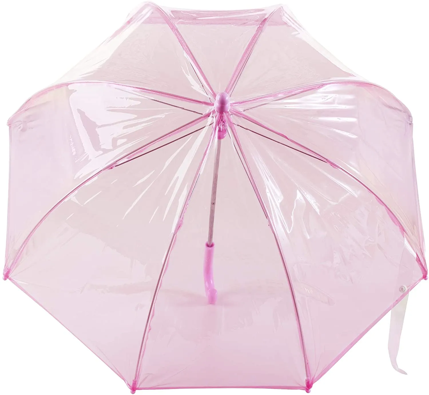 Totes Kids Clear Bubble Umbrella with Easy Grip Handle