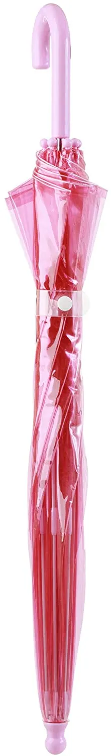 Totes Kids Clear Bubble Umbrella with Easy Grip Handle