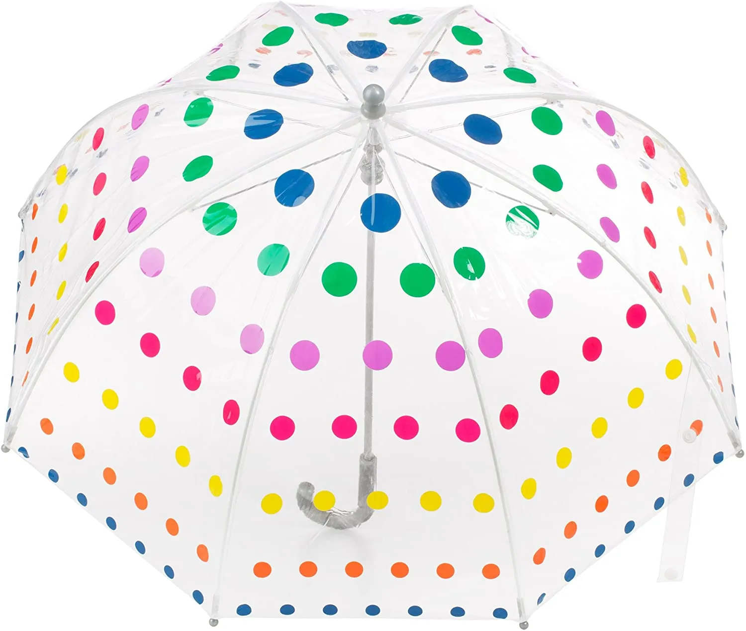 Totes Kids Clear Bubble Umbrella with Easy Grip Handle