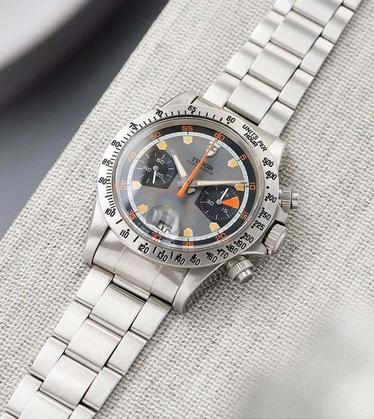 Tudor Home Plate Chronograph 7032 Box and Papers