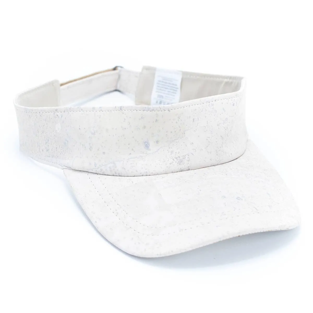 White Cork Open Top Hat L-877-B