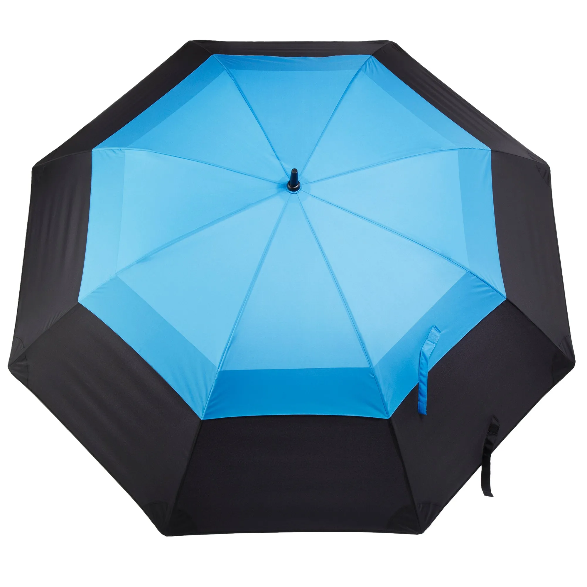 Windproof Vented Tipless Golf Stick Umbrella with Sun Protection and Auto Open Technology