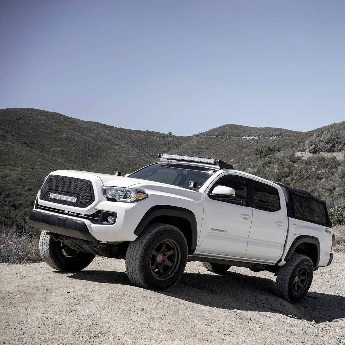ZROADZ Hood Hinges Mounting Kit w/2 3" POD LED Lights - 2023-2016 Toyota Tacoma (Z369401-KIT2)